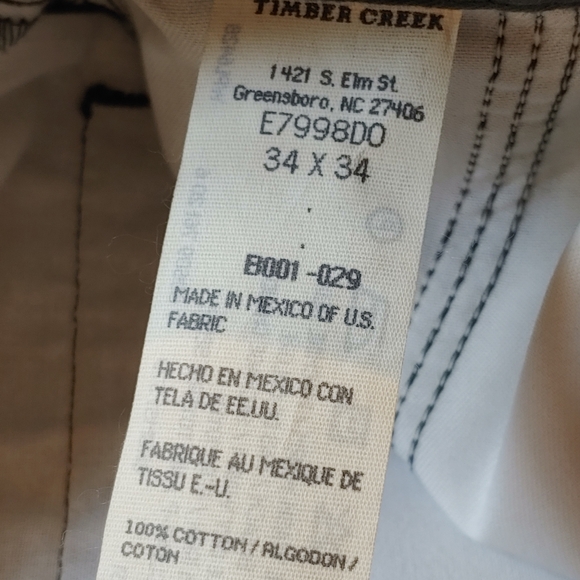 Timber Creek by Wrangler Men Khakis - Picture 8 of 8